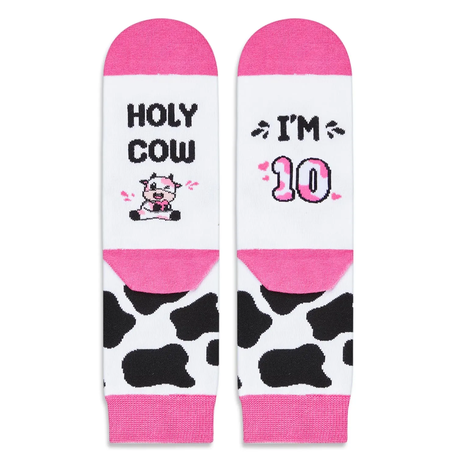 10 Year Old Birthday Gifts Ideas for Girls - Socks for Tween Boys Age 10, Ten Year Old Gifts, Presents for 10 Year Olds, Birthday Gift Box with Greeting Card