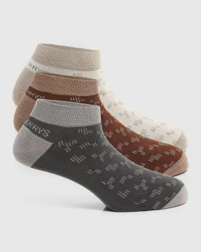 Cotton Multi Color Printed Socks - Truk