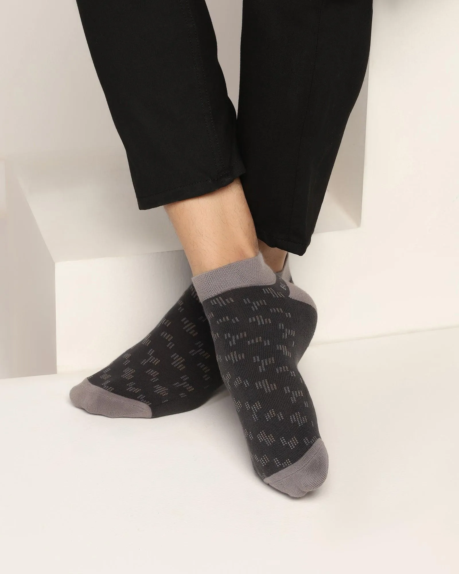 Cotton Multi Color Printed Socks - Truk