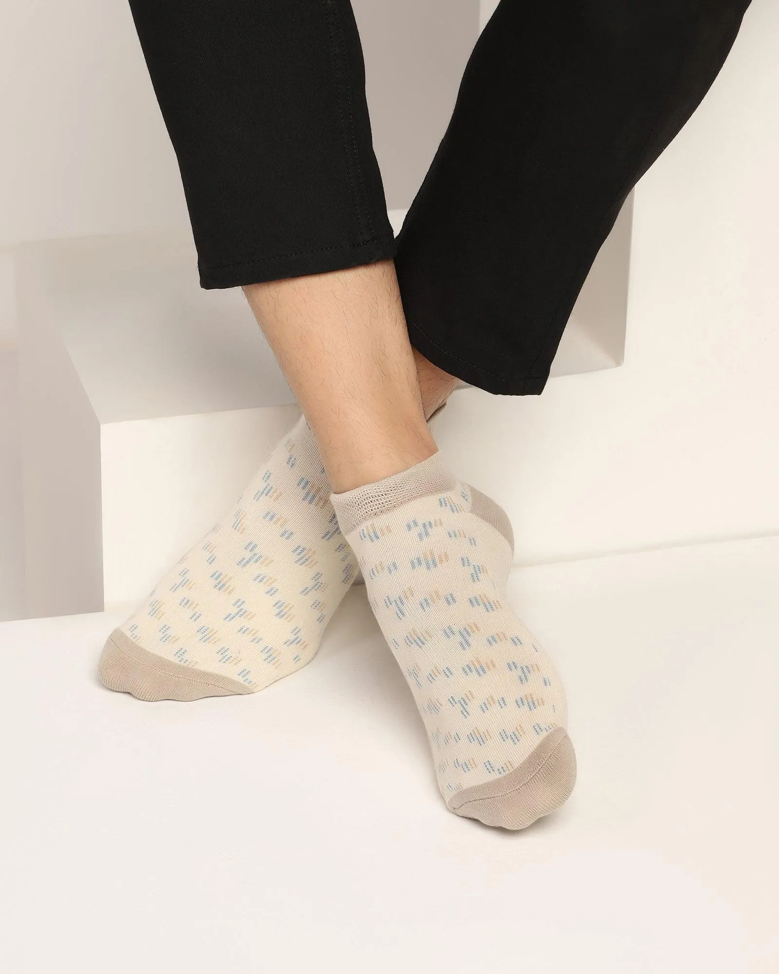 Cotton Multi Color Printed Socks - Truk
