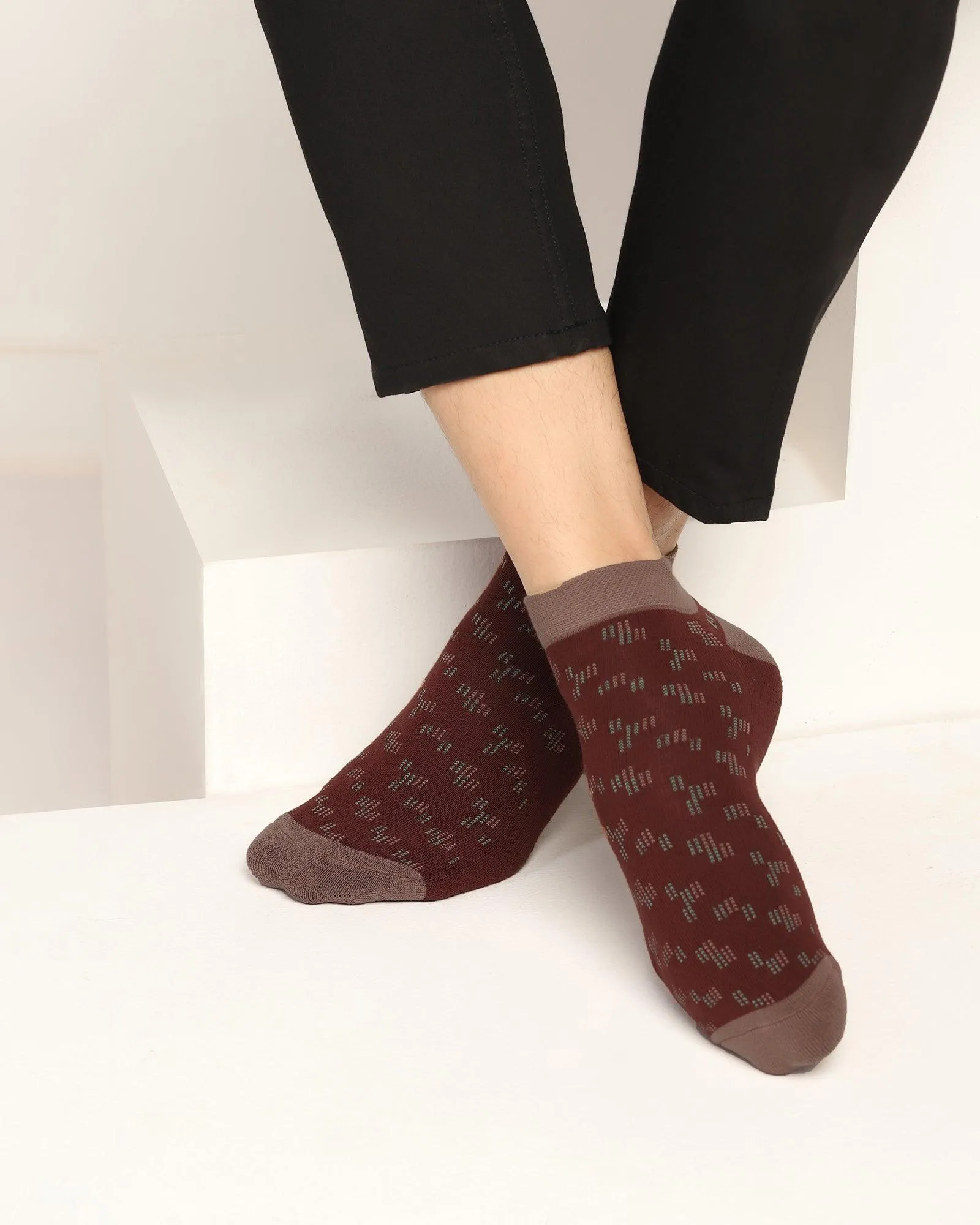 Cotton Multi Color Printed Socks - Truk
