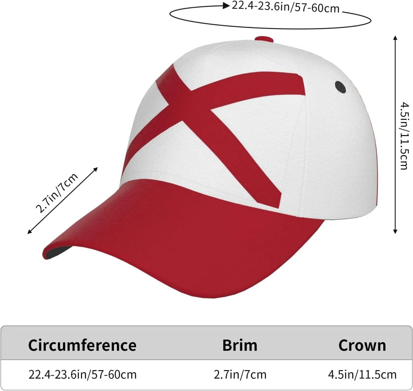 Cute Funny State Flag Trucker Hat for Men Women Retro Adjustable Snapback Baseball Hat Flag Cap