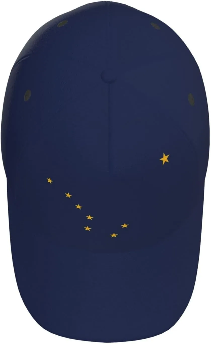 Cute Funny State Flag Trucker Hat for Men Women Retro Adjustable Snapback Baseball Hat Flag Cap