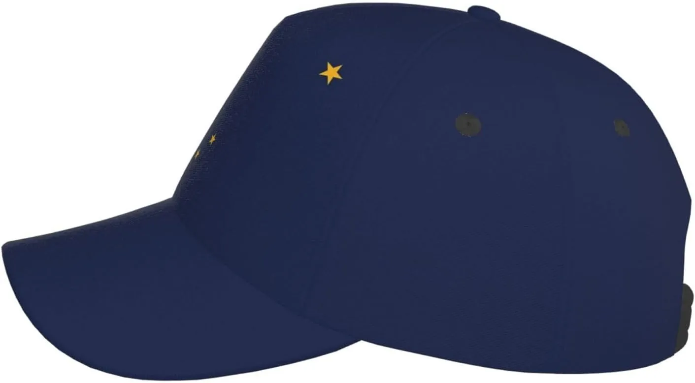 Cute Funny State Flag Trucker Hat for Men Women Retro Adjustable Snapback Baseball Hat Flag Cap