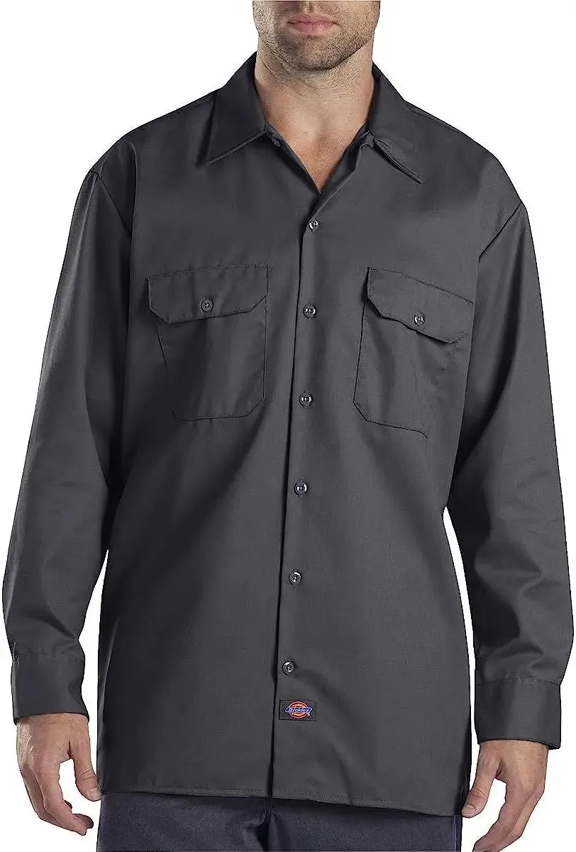 Dickies Men's Long-Sleeve Work Shirt