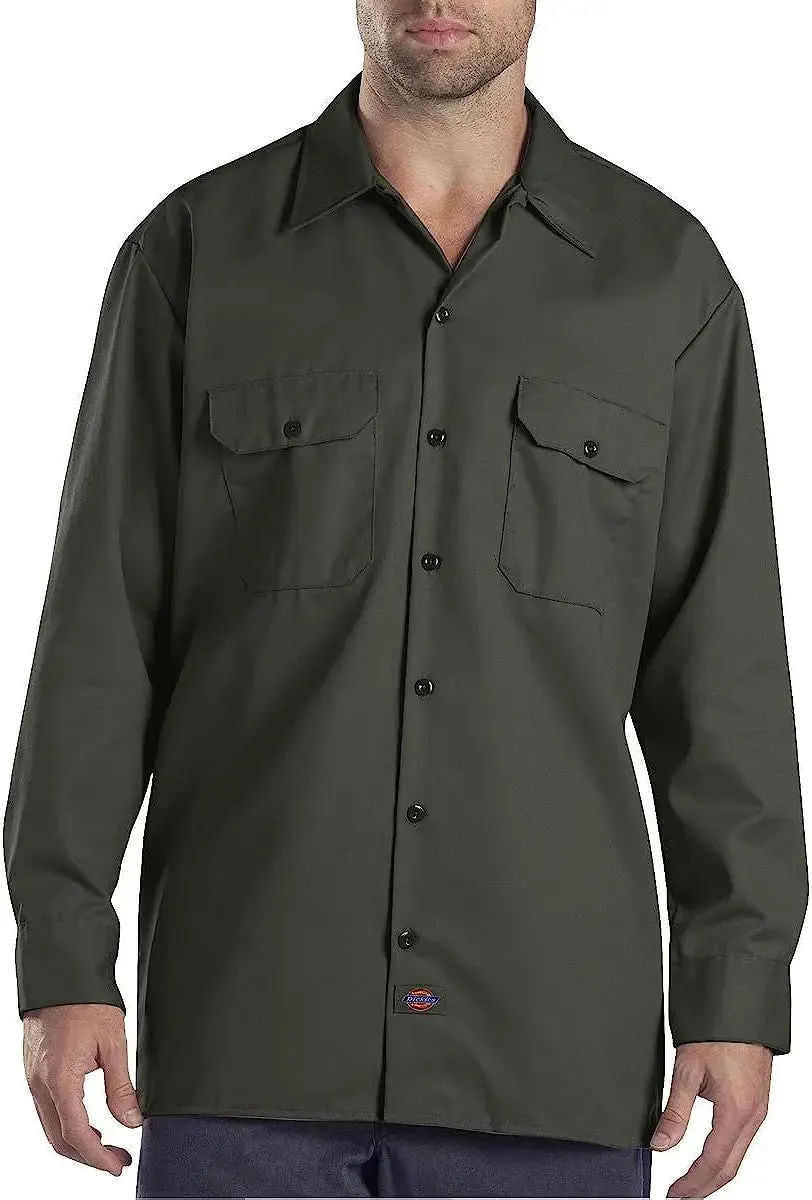 Dickies Men's Long-Sleeve Work Shirt