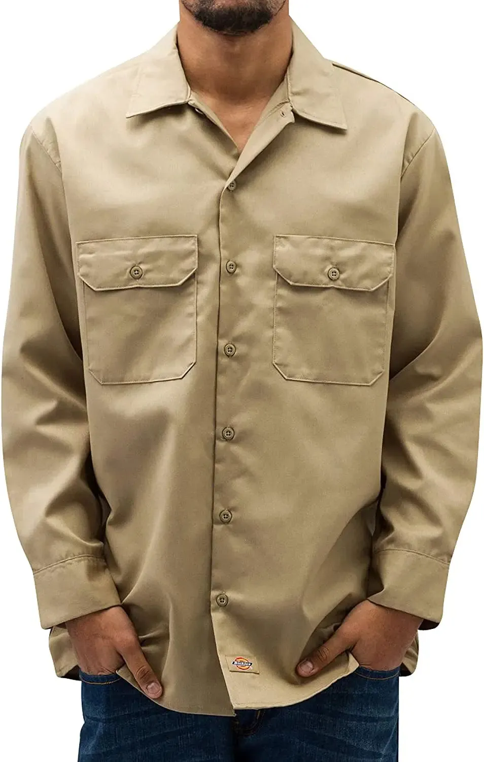 Dickies Men's Long-Sleeve Work Shirt