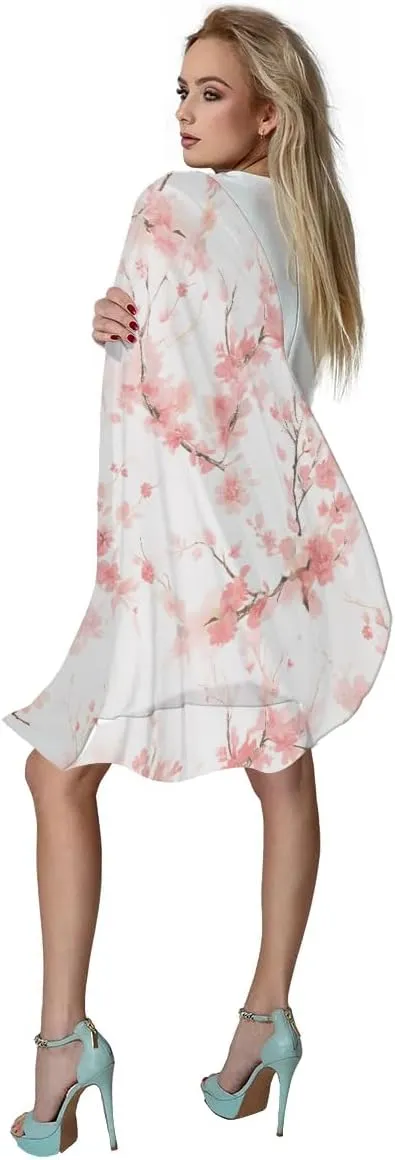 Fashion Head Scarf Lightweight Silk Feeling Shawls and Wraps Patterned Floral Print Large Silk Scarf for Women