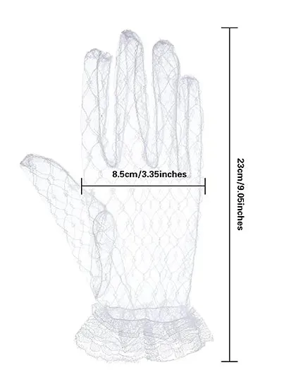 GownLink's  Classic Elegance Bridal gloves for Christian & Catholic Wedding G28