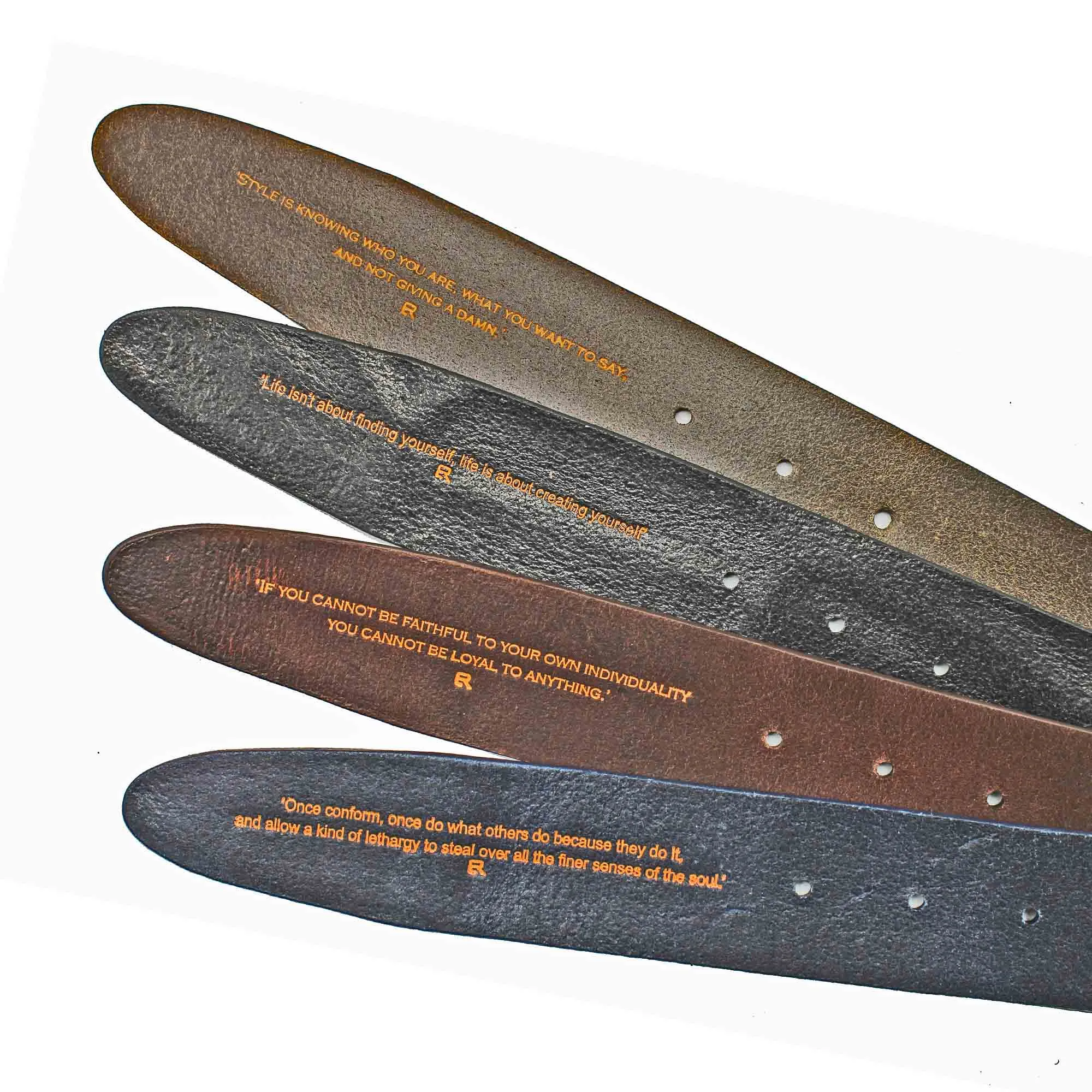 Grant Aspen Unlined Suede Belt Strap