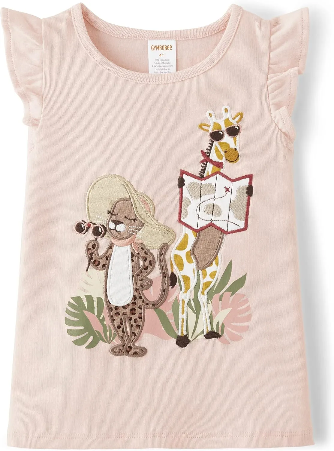 Gymboree Girls' and Toddler Sleeveless Embroidered Tops