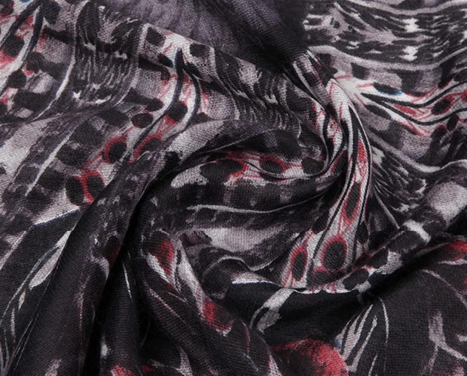 Insun Women's Flower Print Faux Cashmere Ultra Soft Scarves Long Cotton Blend Scarves Neck Winter Wraps 35.4"x70.9"
