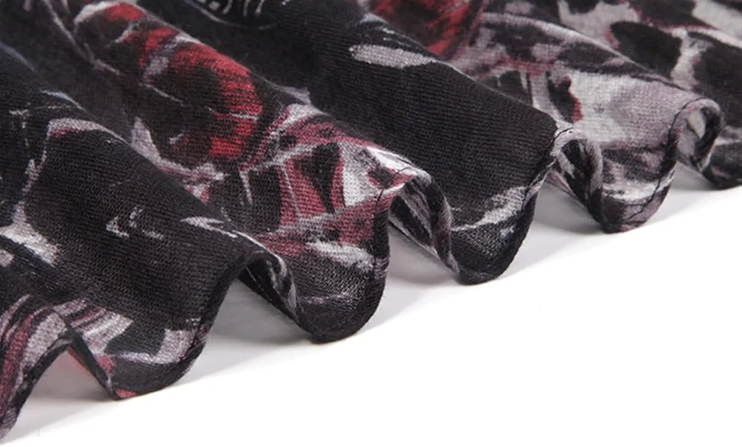 Insun Women's Flower Print Faux Cashmere Ultra Soft Scarves Long Cotton Blend Scarves Neck Winter Wraps 35.4"x70.9"