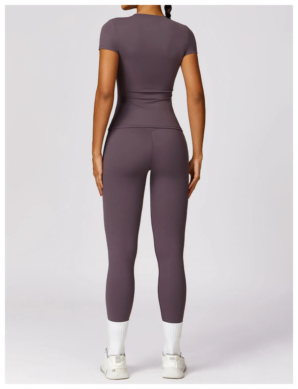 MALYBGG Long Sleeve Zip-Up Compression Set 8455LY