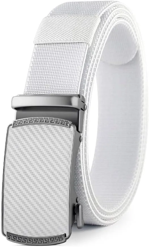 Men's Elastic Belt Tough Stretch Military Belt Soft Nylon Sports Accessories Men Women