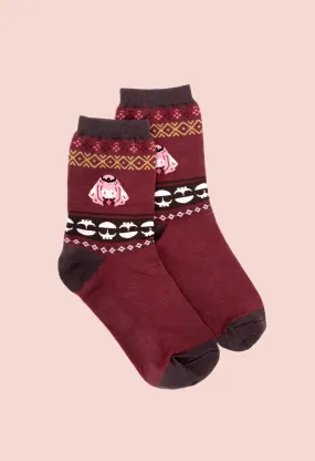 MORI CALLIOPE Knit Socks