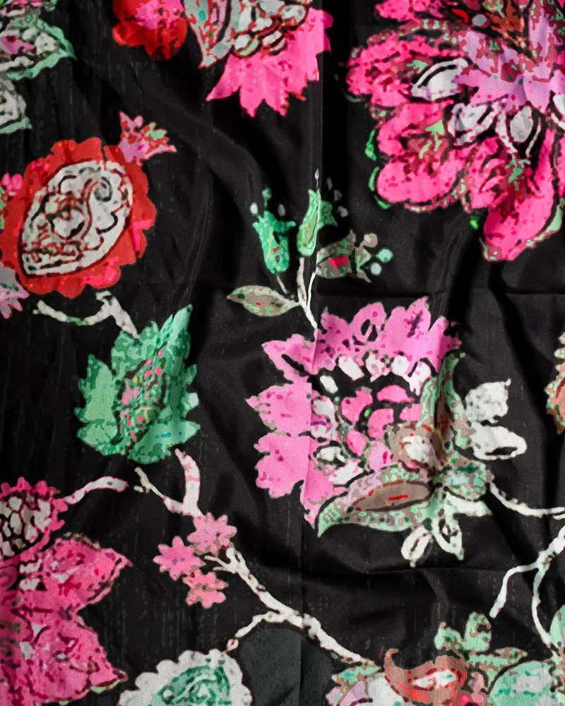 Nicsessories Floral Paisley Square Scarf