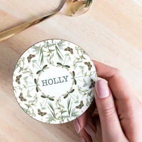 Personalised Botanical Coaster