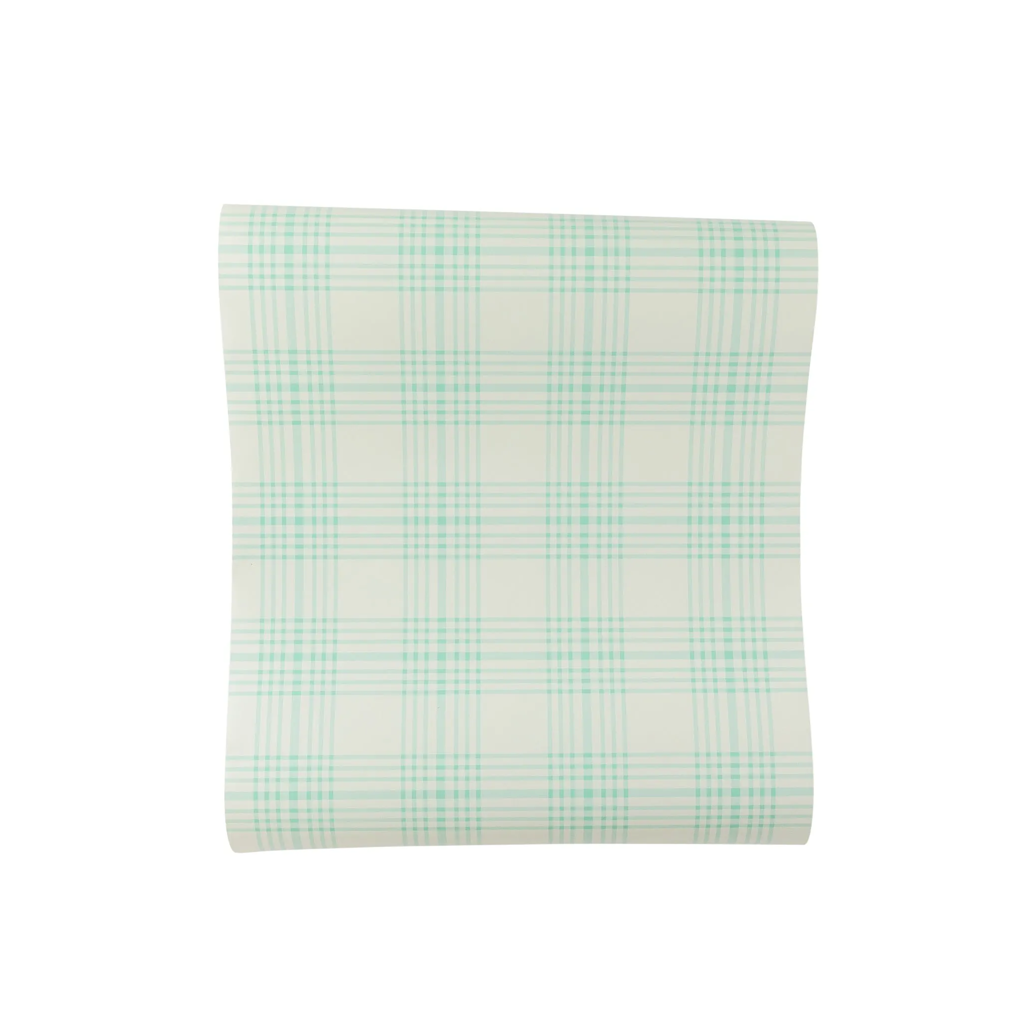 PGB849 - Blue Plaid Paper Table Runner