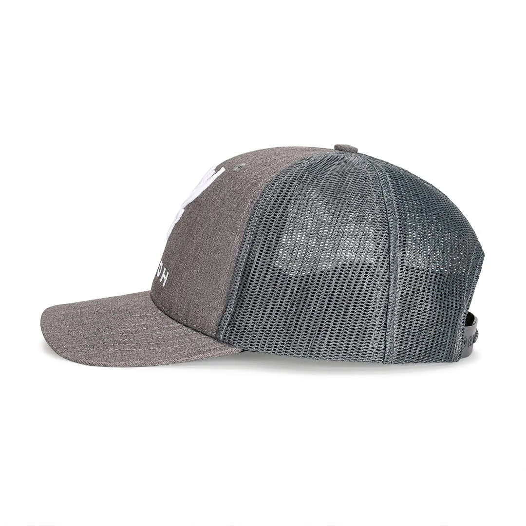 Puff Embroidered Mesh Hat