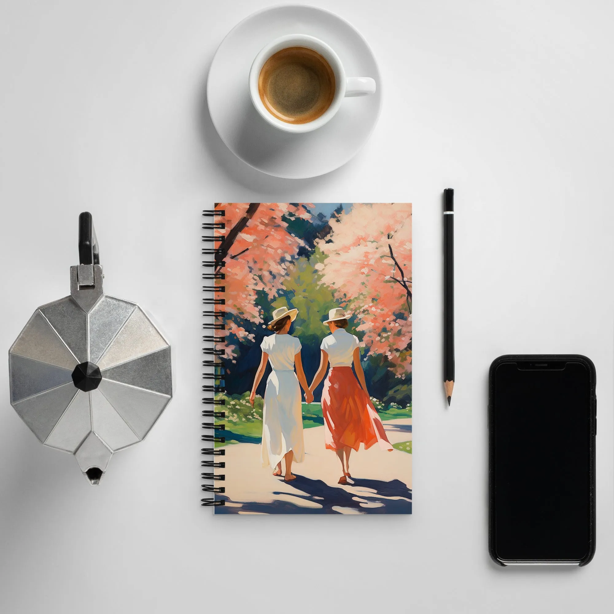 Spiral Notebook - Springtime Serenade | Drese Art
