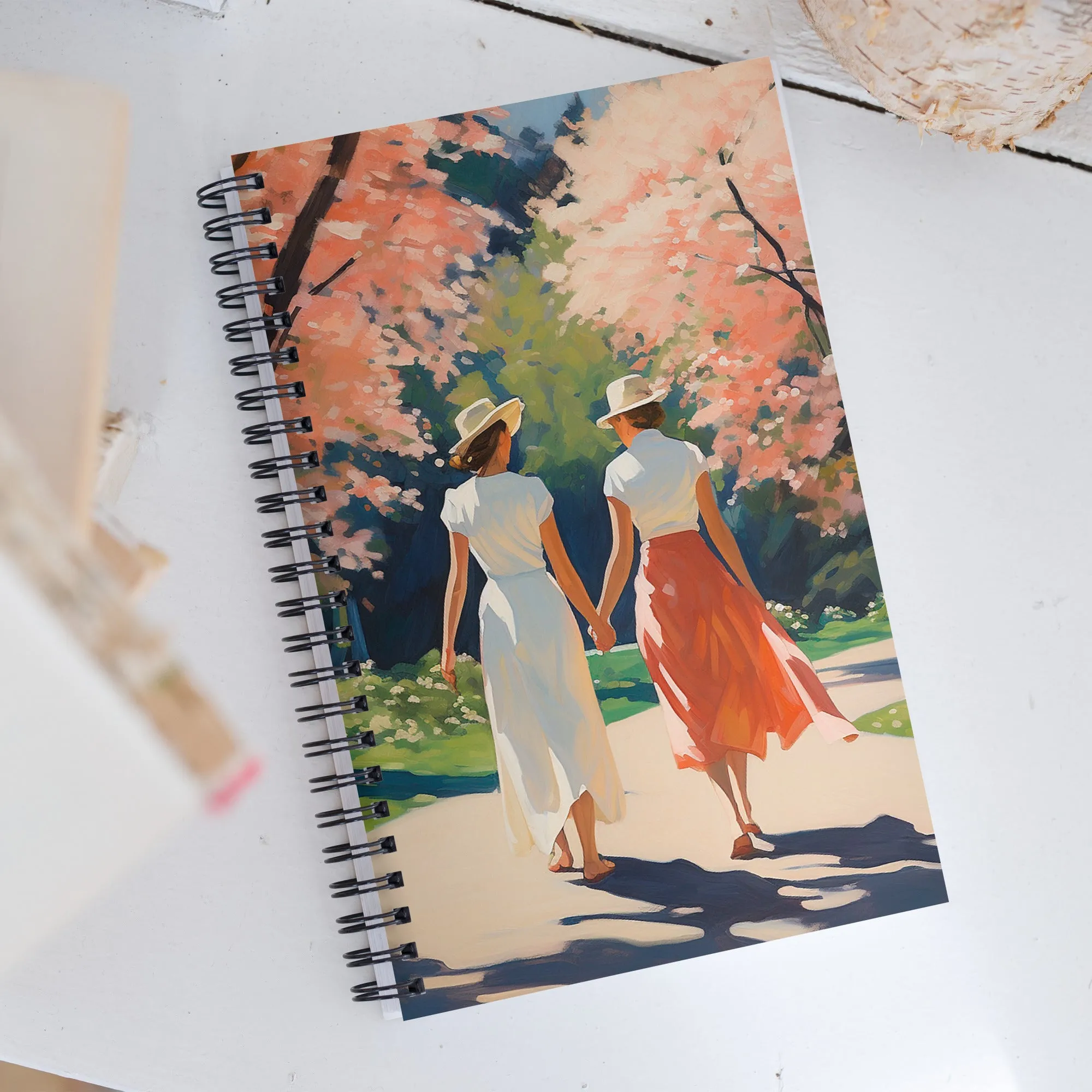 Spiral Notebook - Springtime Serenade | Drese Art