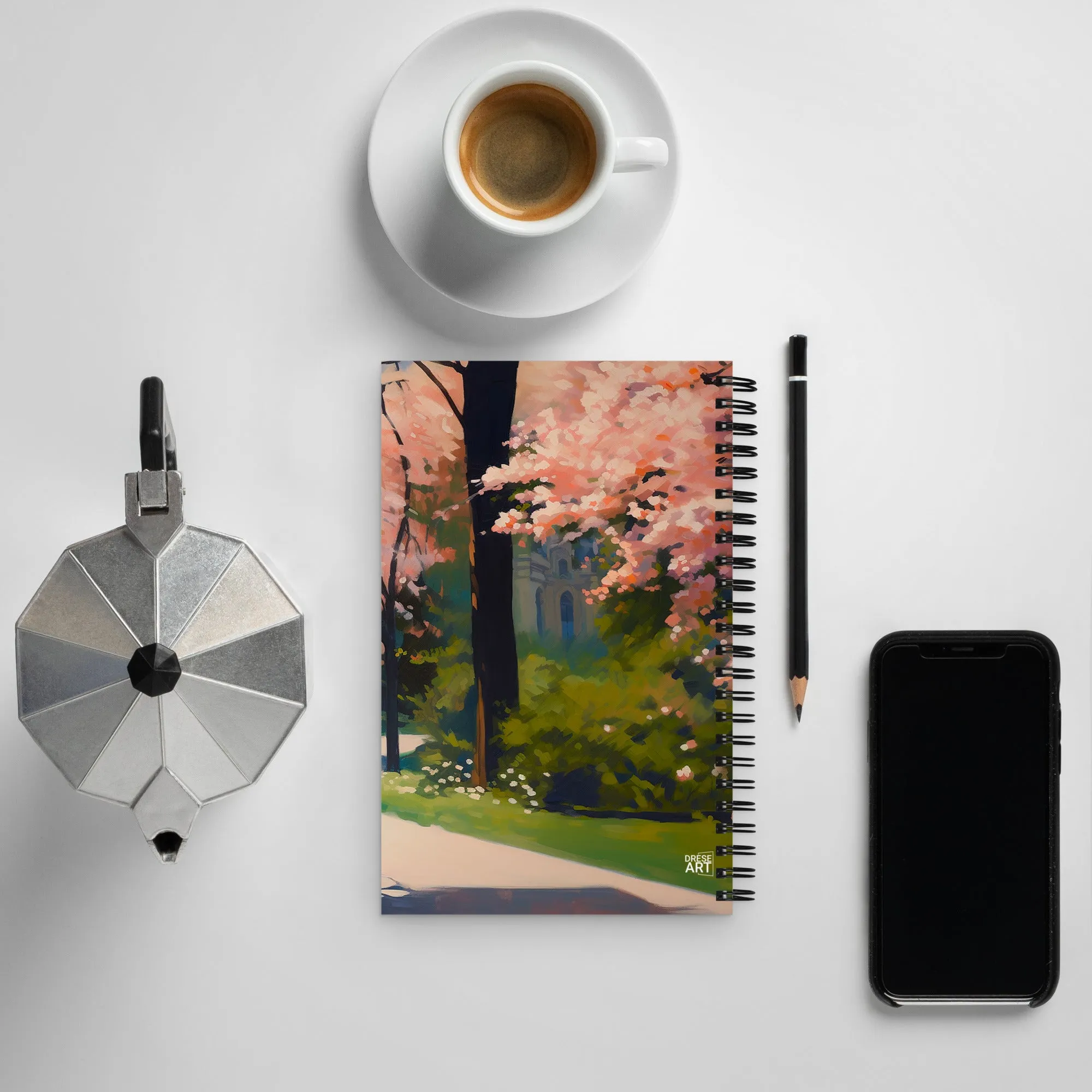 Spiral Notebook - Springtime Serenade | Drese Art
