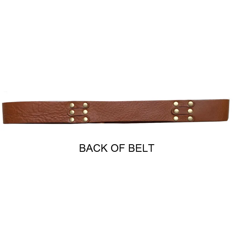 Steer Belt - Cognac