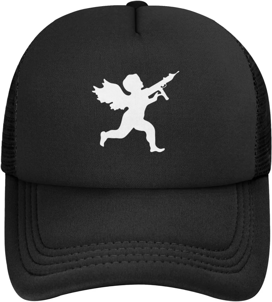 Vanilla Ice Cupid Logo,Baseball Caps Canvas Mesh Back Caps Trucker Caps