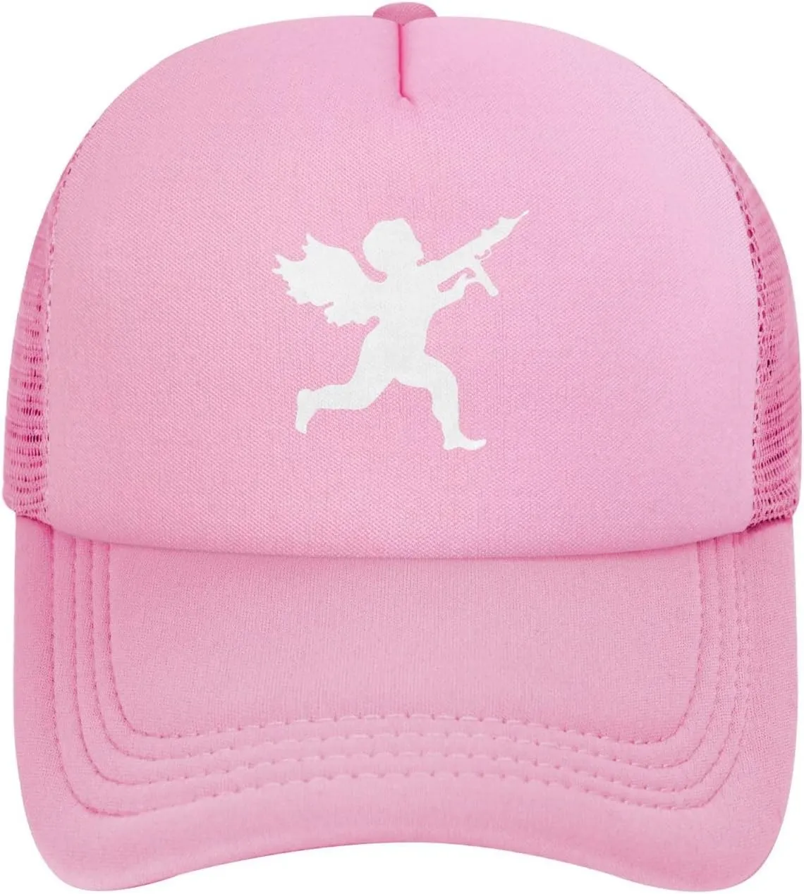 Vanilla Ice Cupid Logo,Baseball Caps Canvas Mesh Back Caps Trucker Caps