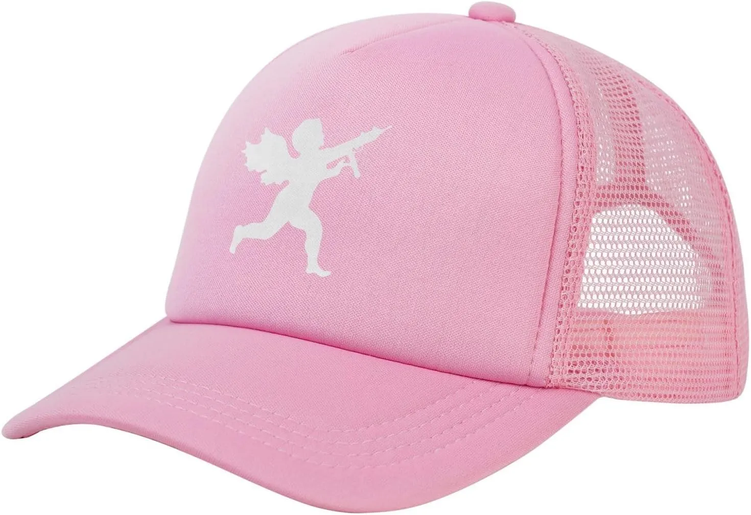 Vanilla Ice Cupid Logo,Baseball Caps Canvas Mesh Back Caps Trucker Caps