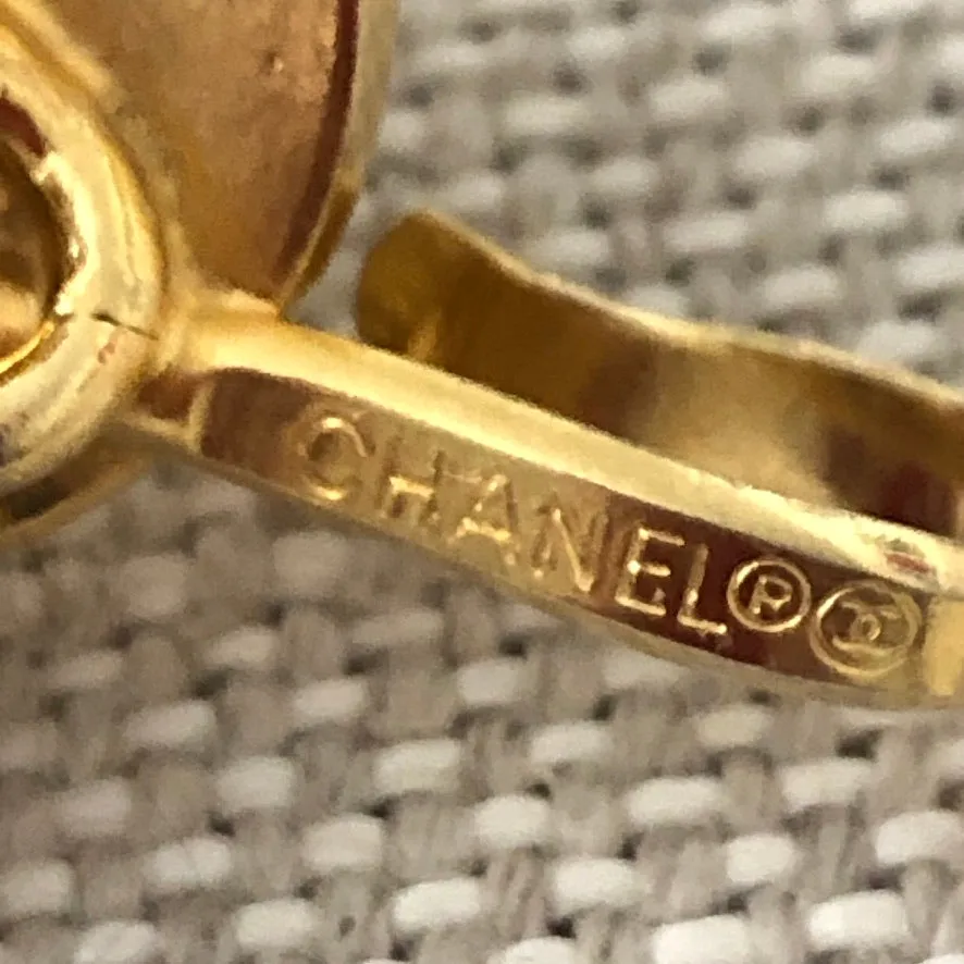 Vintage Chanel Leather Weave Belt with Triple Swag
