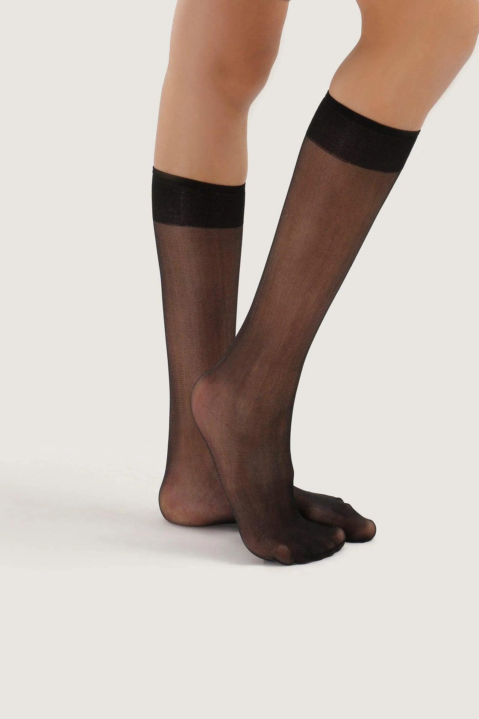 Voile Knee High Socks