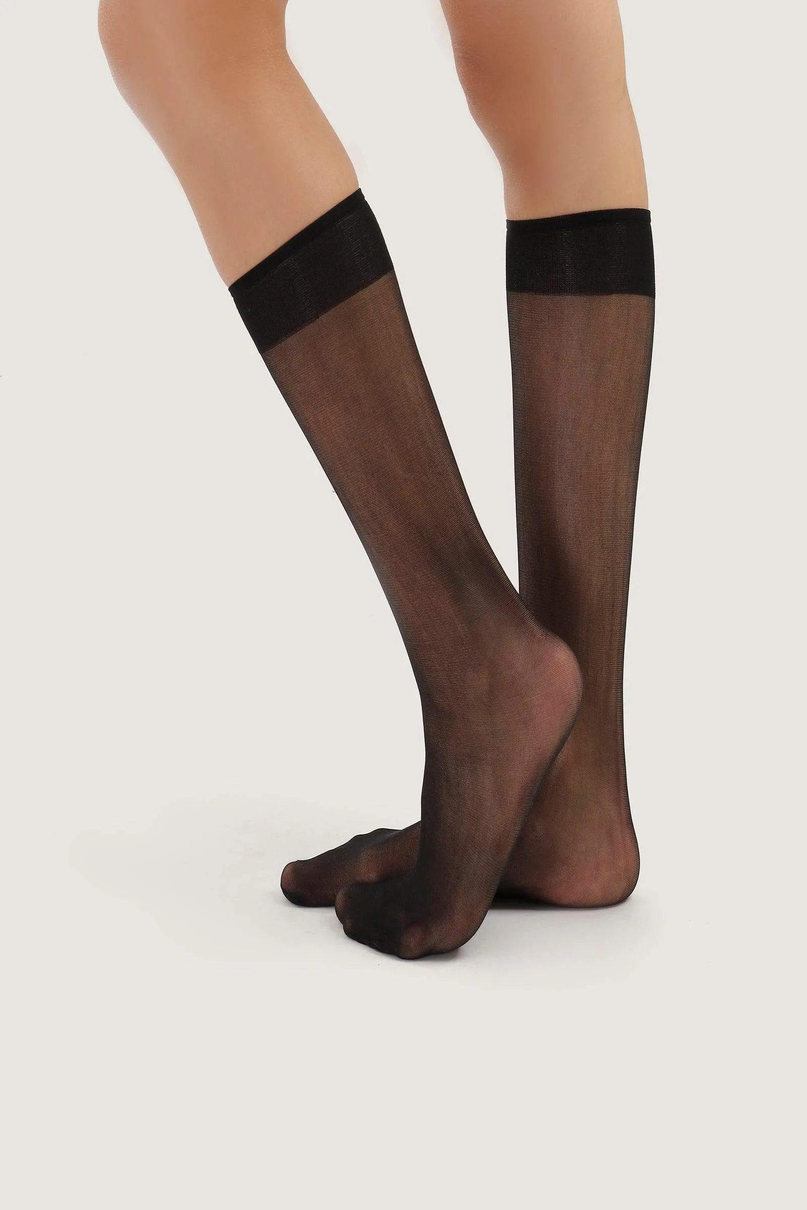 Voile Knee High Socks