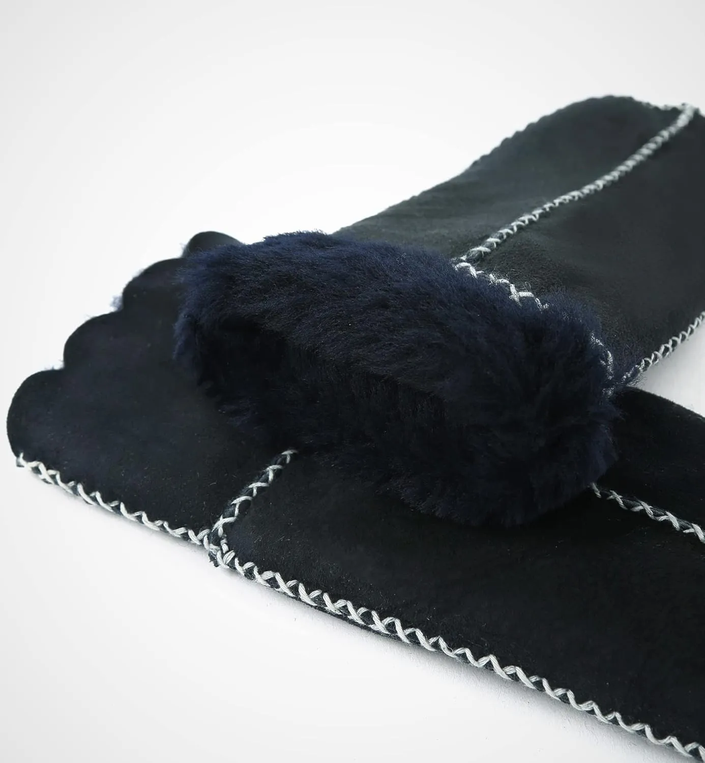 YISEVEN Women’s Winter Sheepskin Leather Shearling Mittens